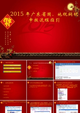 XXXX年广东省国、地税纳税申报流程指引