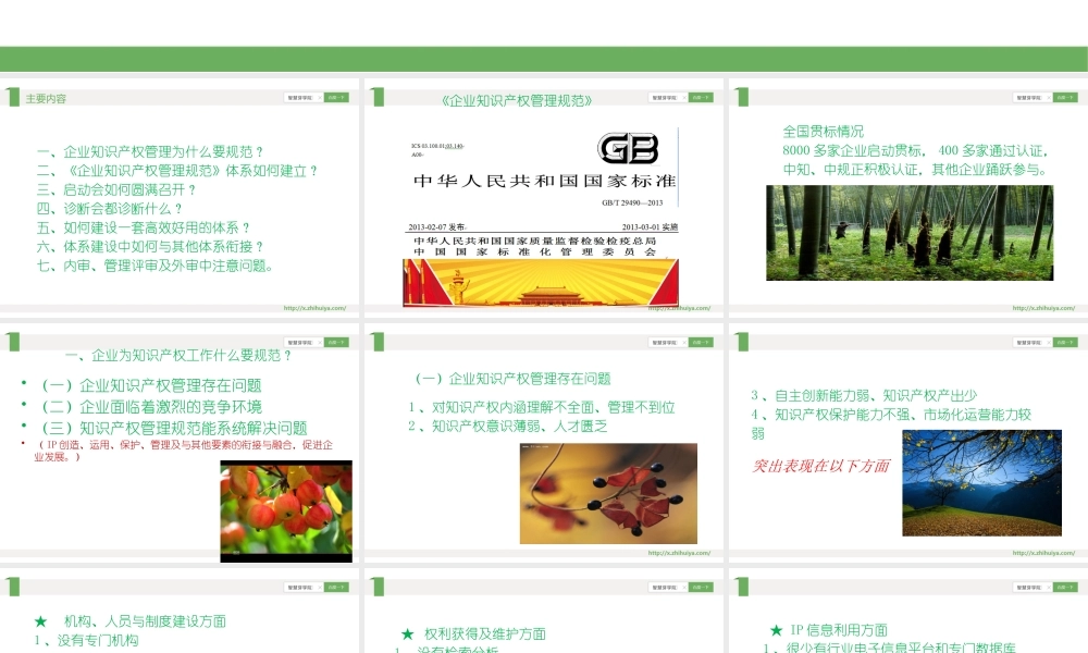 《企业知识产权管理规范》体系建设及运行技巧