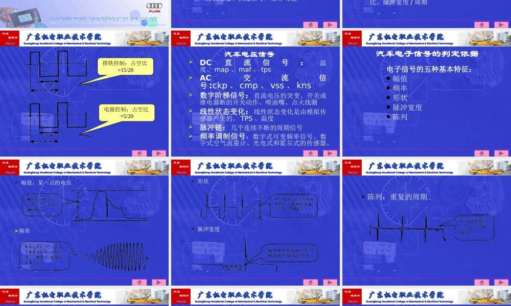 《汽车波形分析》01