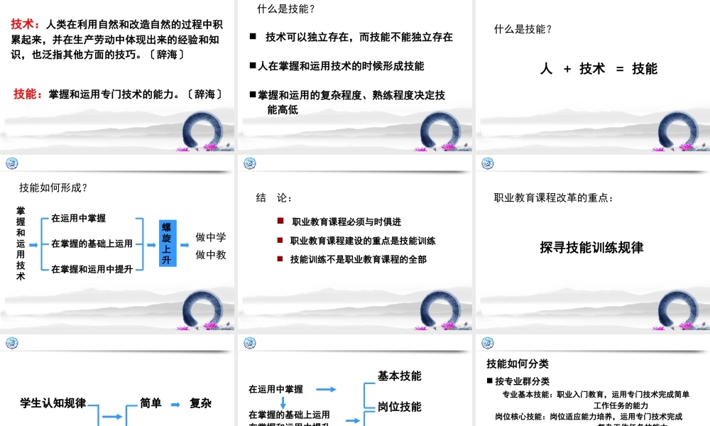 专家报告：职业教育课程-以人的发展为本(刘显泽)