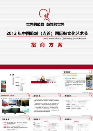 XXXX年国际鼓文化艺术节商业合作计划书(77)