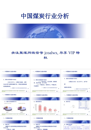 专家分析中国煤炭行业分析
