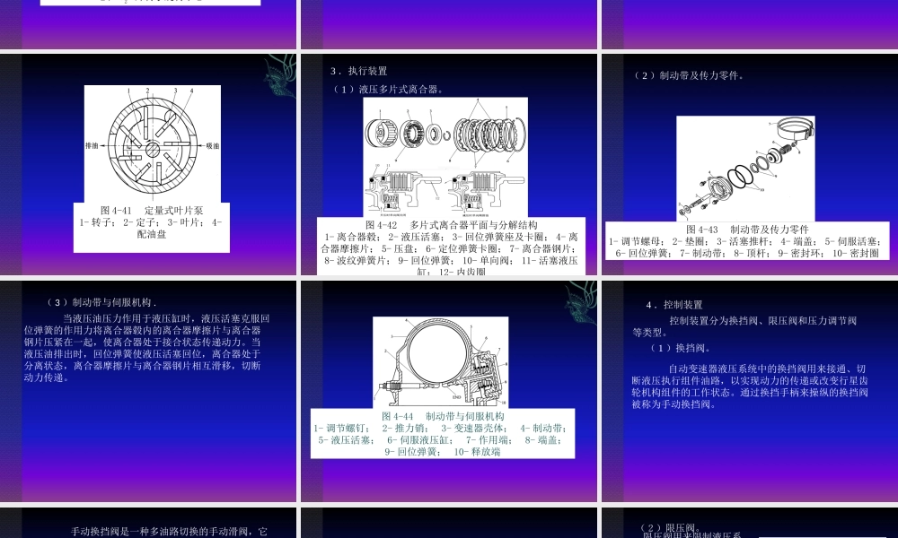 《汽车底盘构造与维修》第4章自动变速器(2)