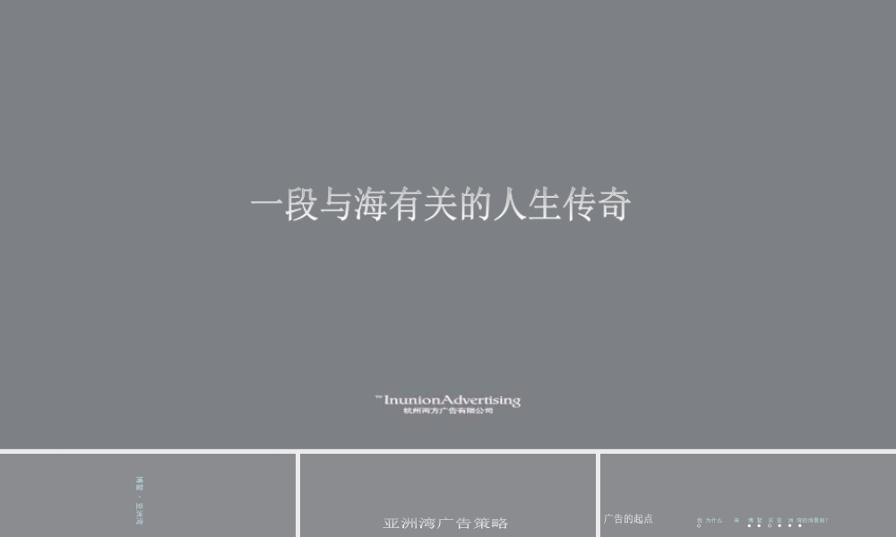 XXXX年海南博鳌_亚洲湾广告策略(精品)