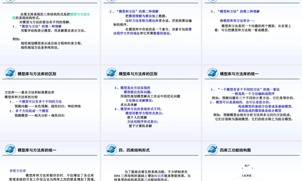 专家与决策支持系统第三章