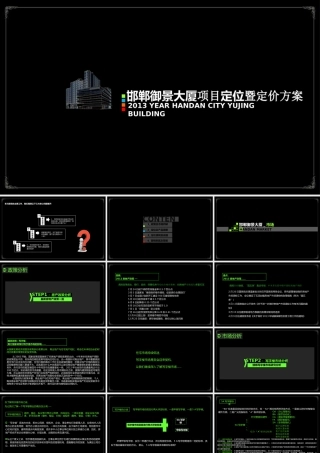 XXXX年邯郸御景大厦项目定位暨定价方案