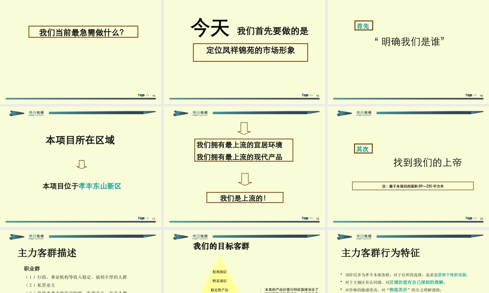 XXXX年杭州凤祥锦苑项目初步提案