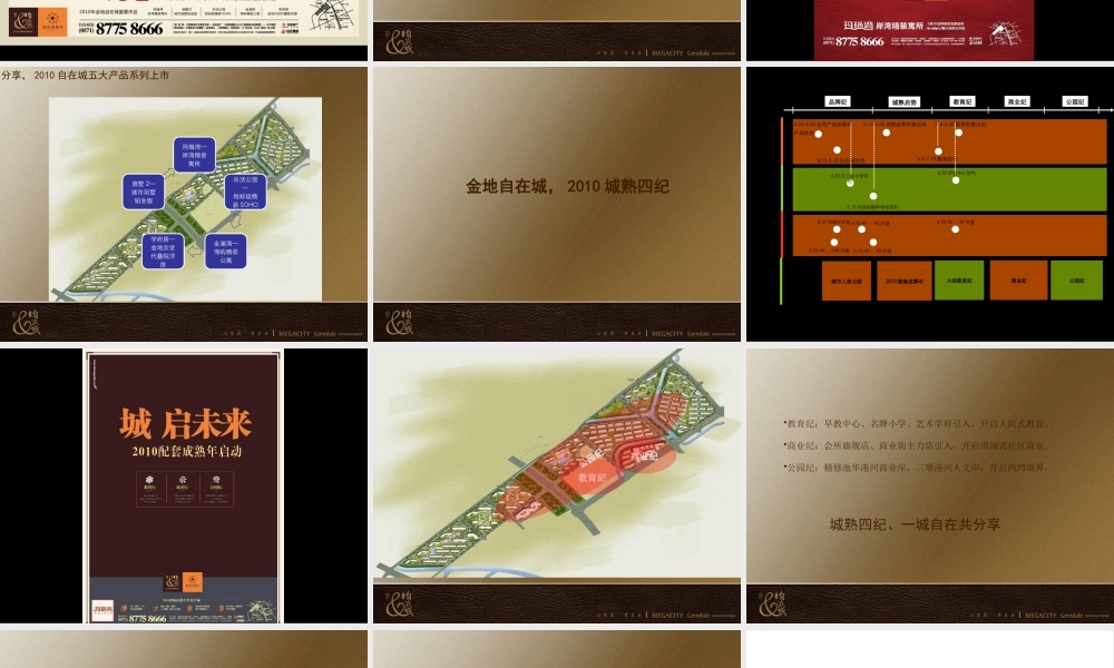 XXXX年杭州金地自在城项目推广策略提案