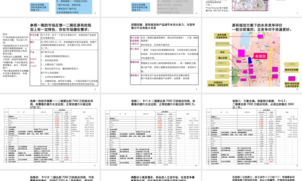XXXX年合肥都成印象项目整体定位报告129