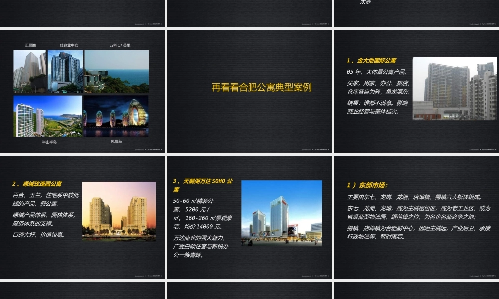 XXXX年合肥华盛·大运城公寓广告策略沟通案