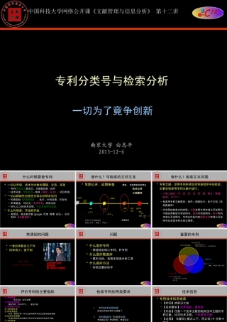 专利检索一切为了竞争创新