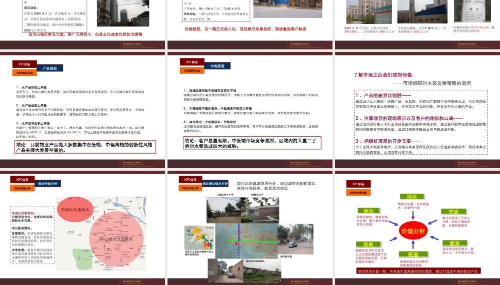 XXXX年鹤壁山城区西窑头项目发展策略提报