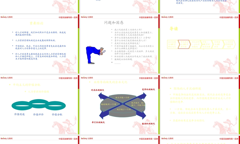 《人力资源管理企业竞争的PK台》