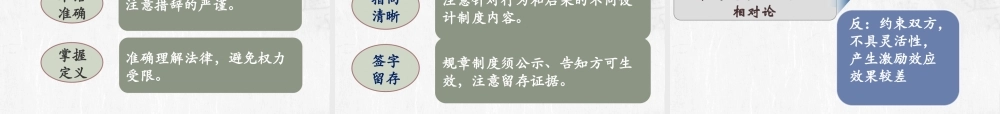 《人力资源管理之成本控制与法律风险防控》