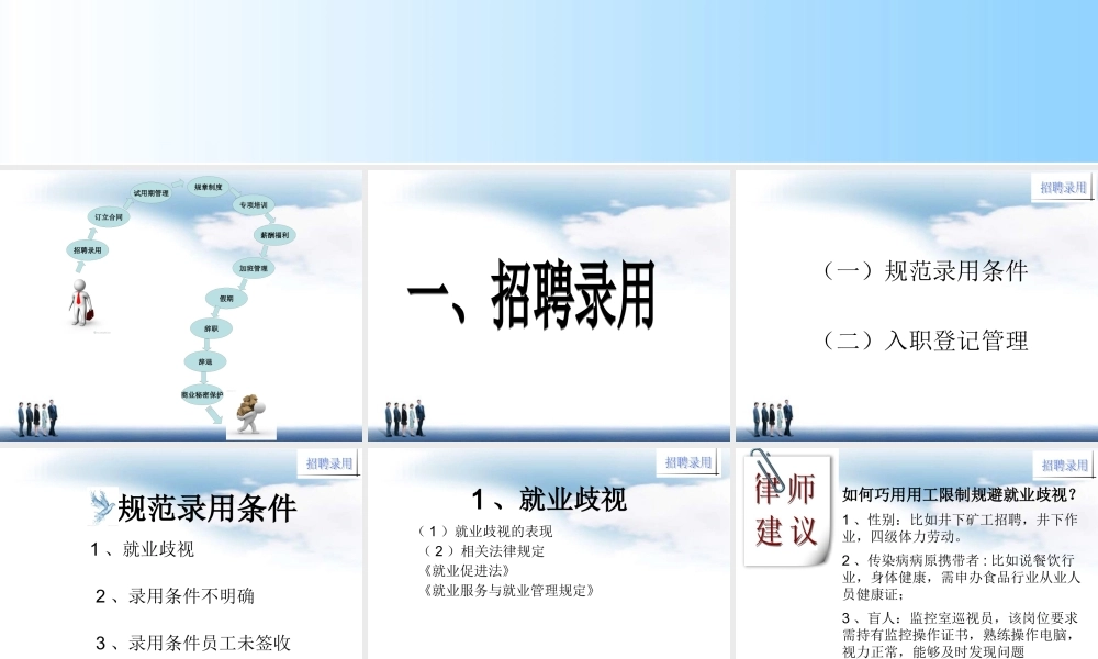 《人力资源全流程风险防控》课程