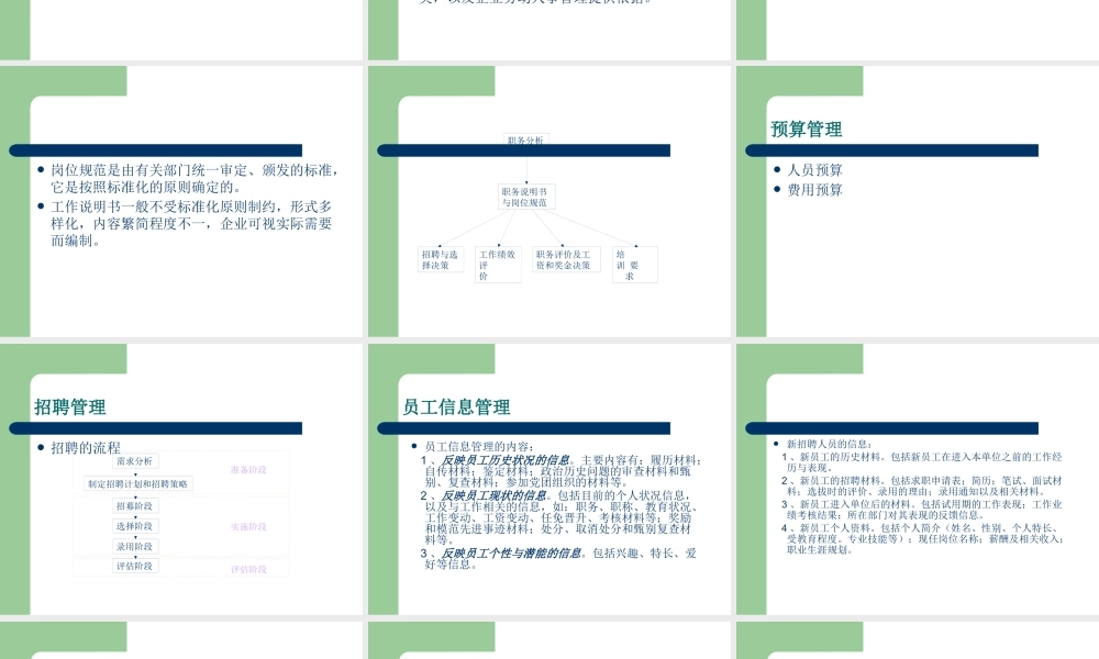 《人力资源一般工作流程(ppt31)》
