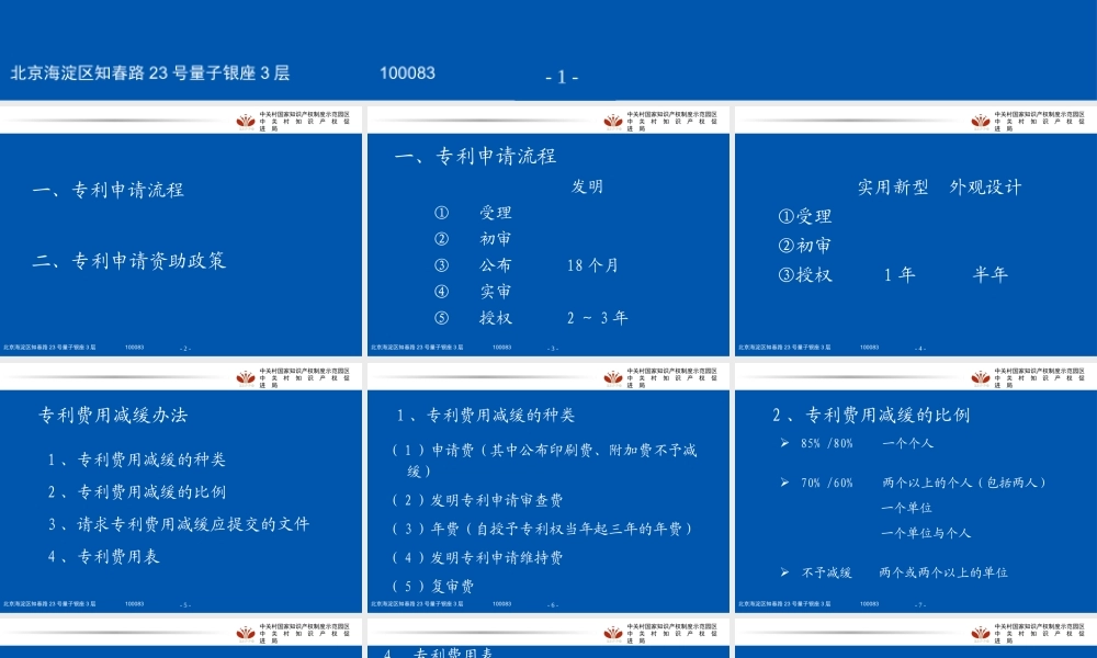 专利申请流程及资助政策ppt-机构知识管理方案的项目建议