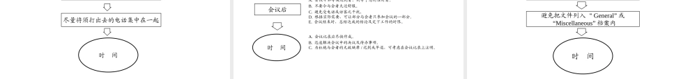 《如何帮助员工有效地进行时间管理》附时间管理测评与答案