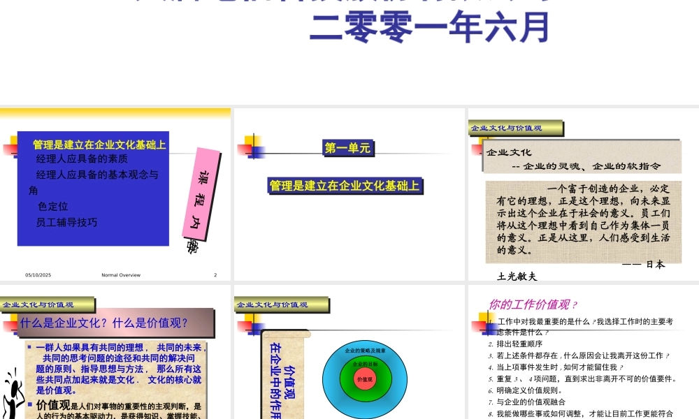 《如何成为出色的经理》