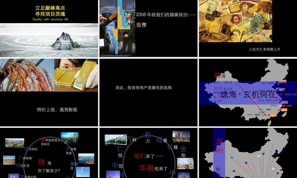 XXXX年华融置业横琴项目定位汇报