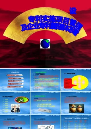 专利实施项目管理及企业专利管理体系建设