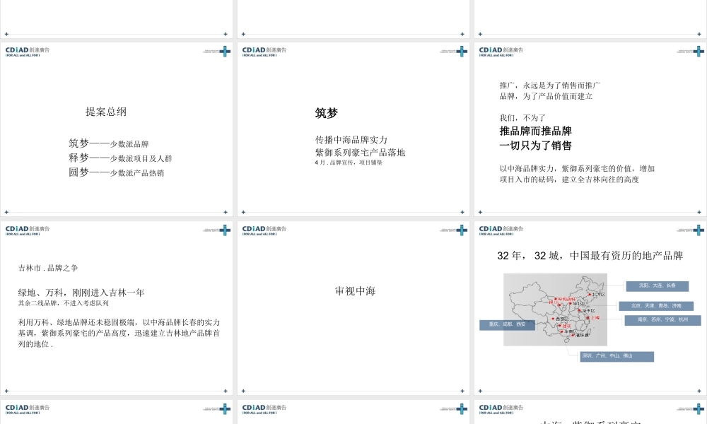 XXXX年吉林中海项目前期定位报告