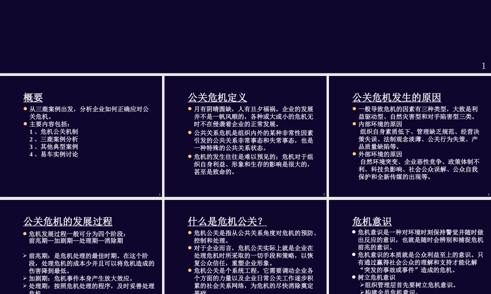 《如何应对公关危机》