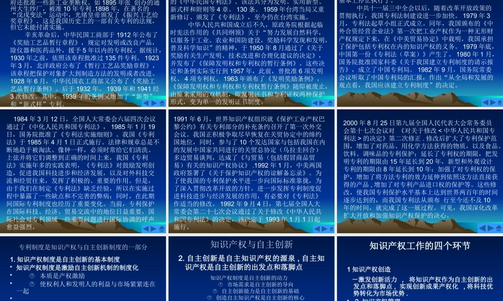 专利制度与专利申请实务