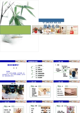 专卖店导购服务礼仪培训课件
