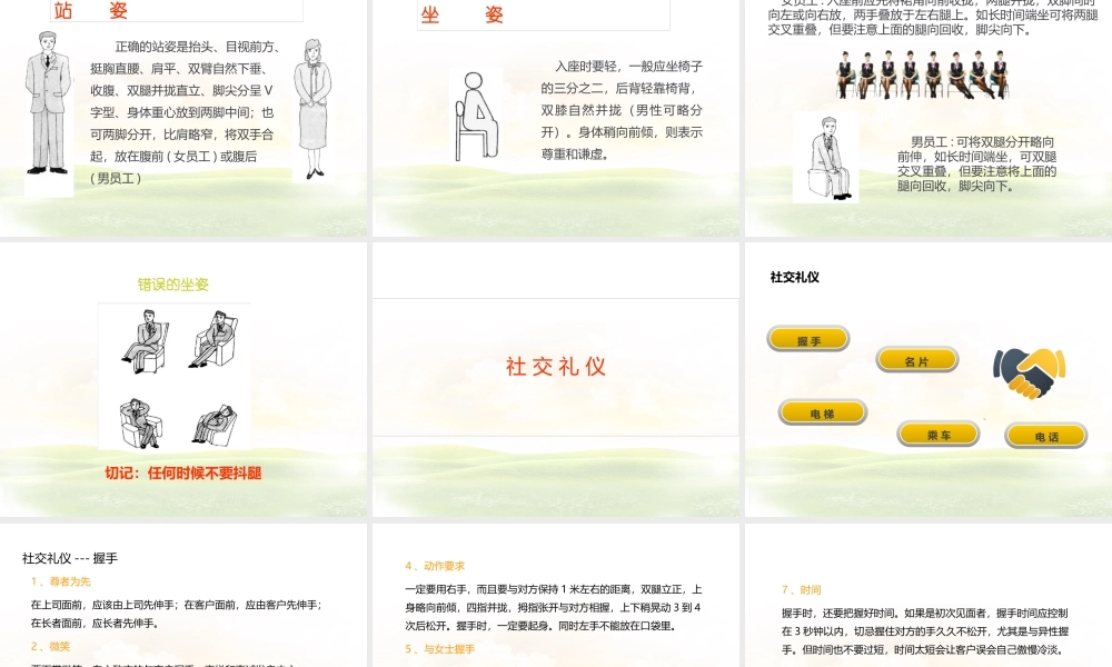专卖店导购人员的基本礼仪规范(好)