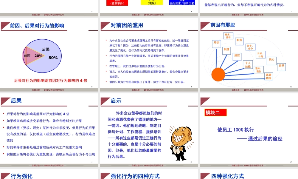 《如愿以偿100%执行的领导艺术》