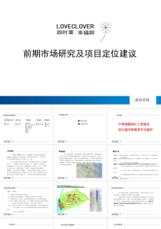 XXXX年江苏泰兴幸福邸前期产品定位报告