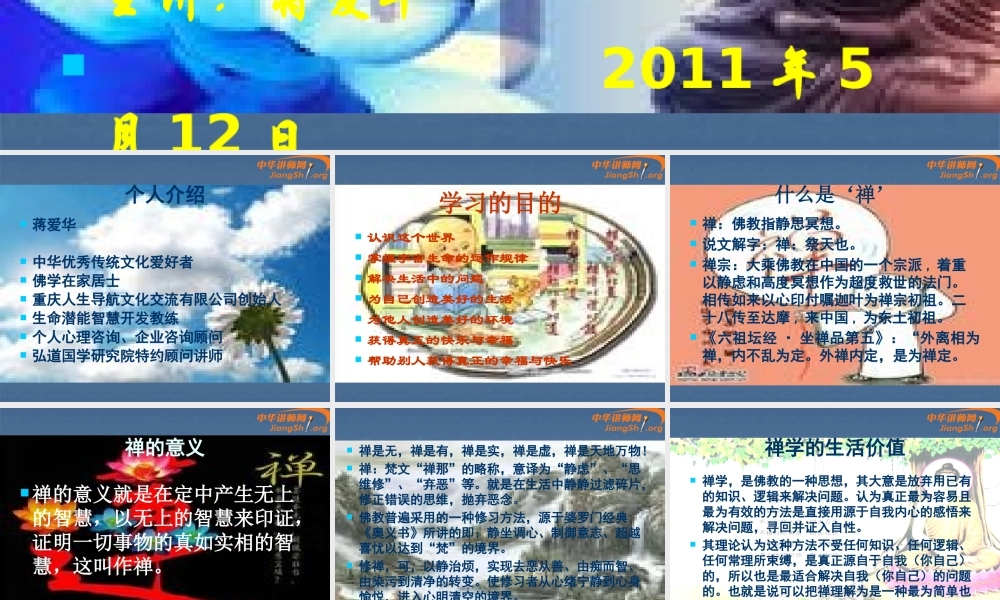 《儒家智慧与禅宗》(蒋爱华)-