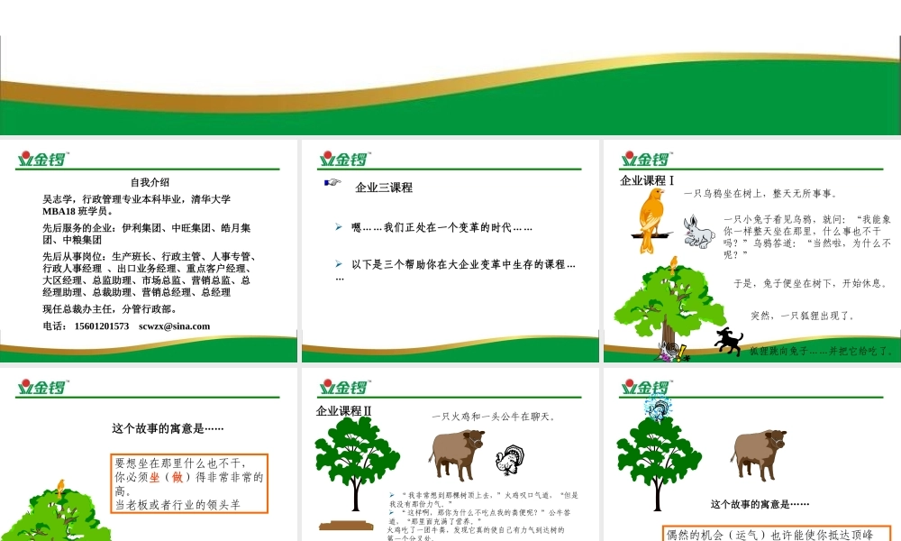 XXXX年金锣企业礼仪培训