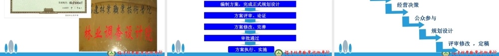 《森林经营方案》编制课件