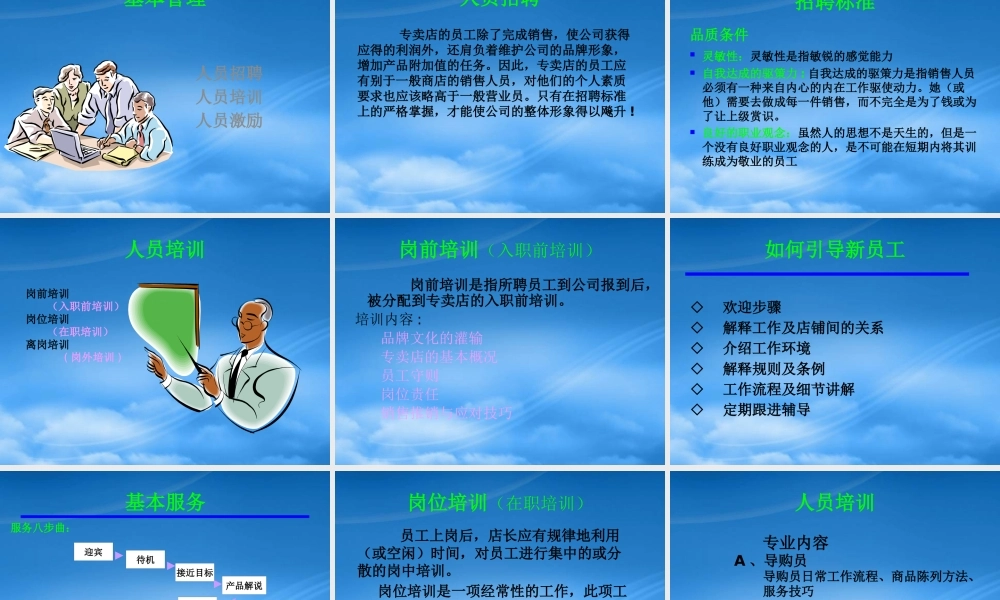 专卖店运营管理