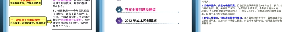 XXXX年经营成本分析(捞油队XXXX2)