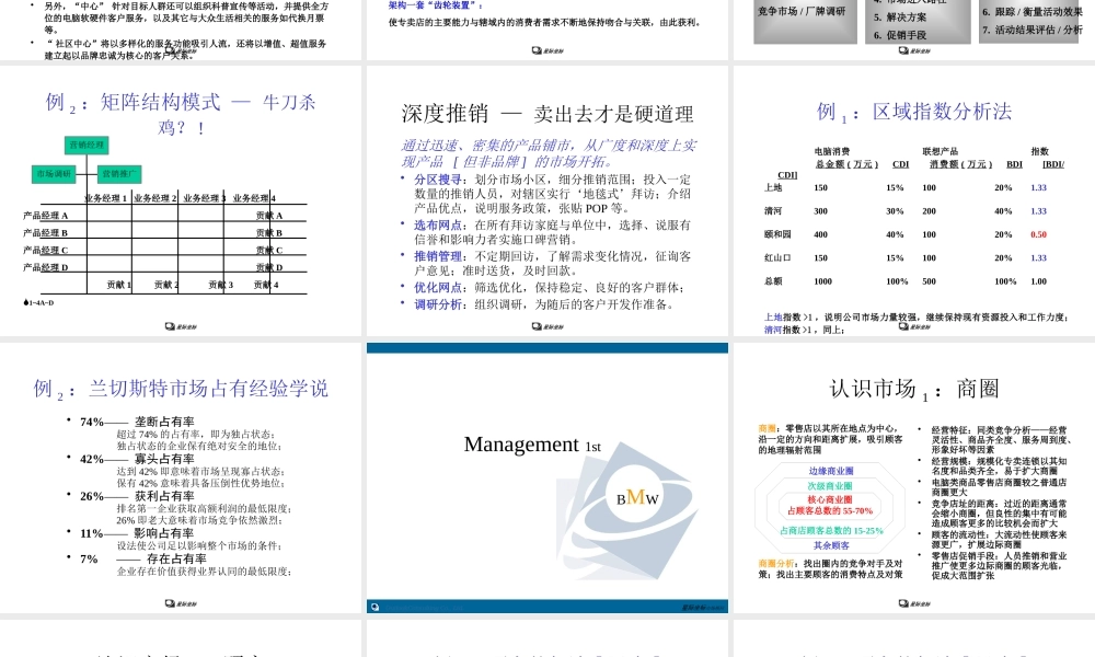 专卖营销咨询