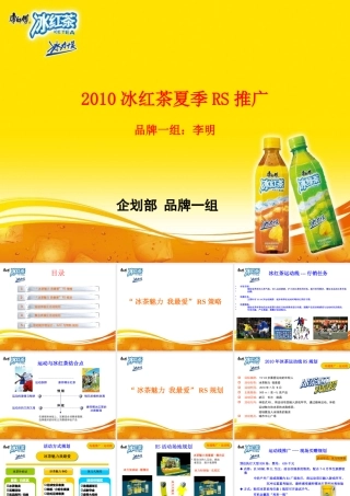 XXXX年康师傅冰红茶RS活动推广专案