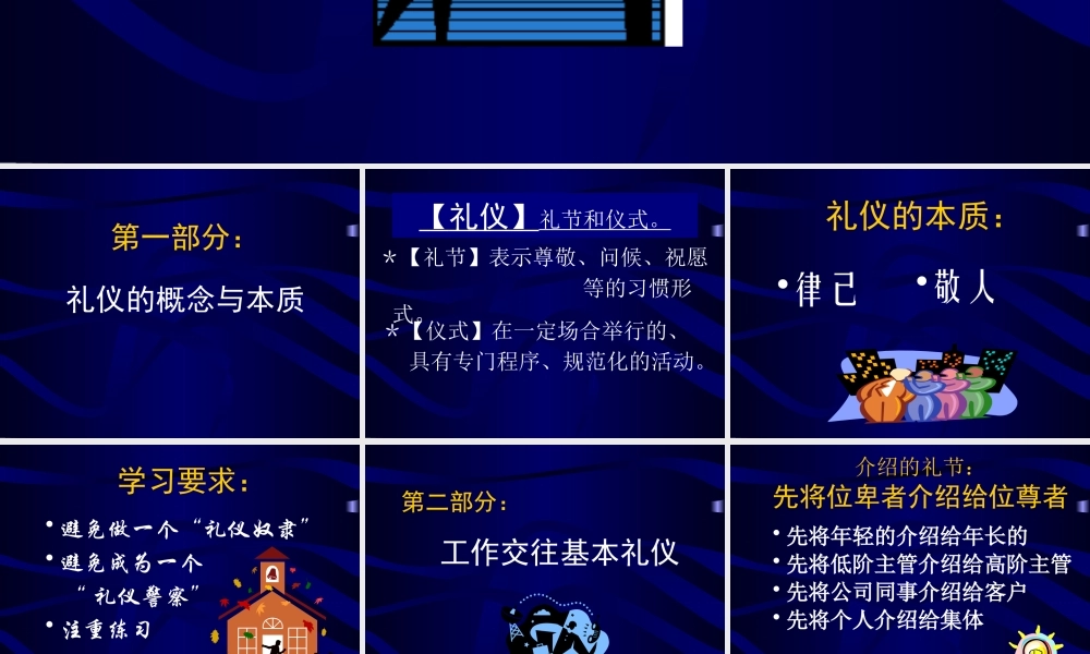 《商务礼仪与职业化素养》