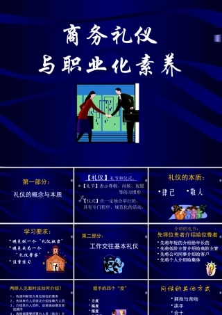 《商务礼仪与职业化素养》