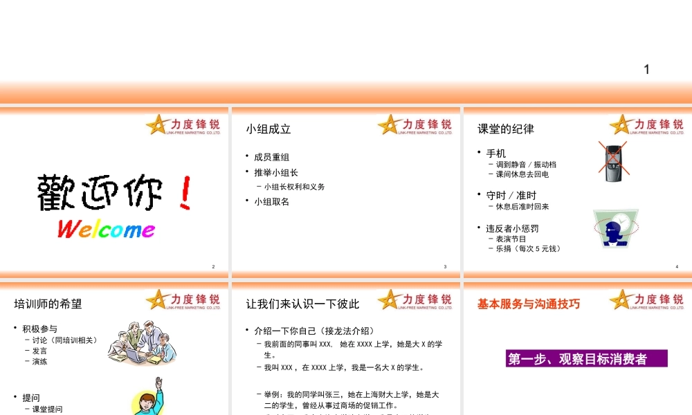 XXXX年快速消费产品高校推广培训
