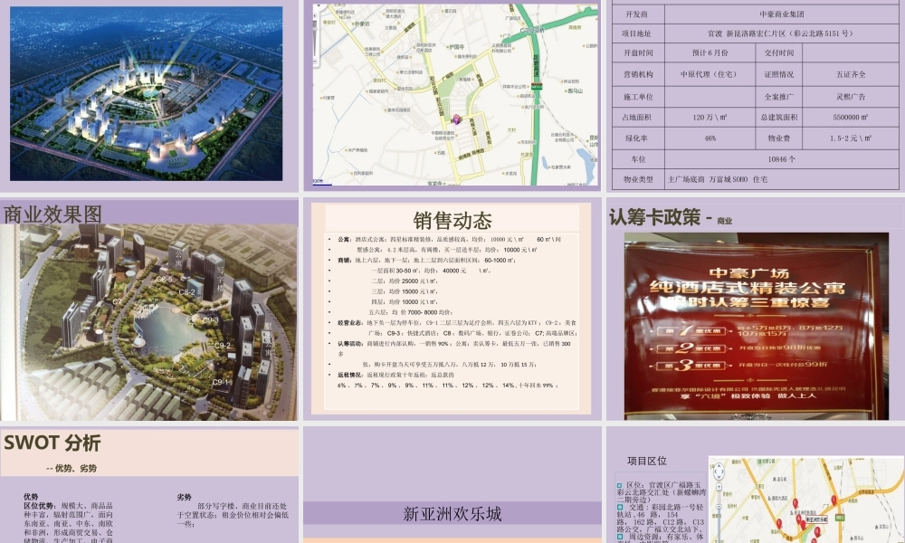 XXXX年昆明商业项目市调报告33页2045267486