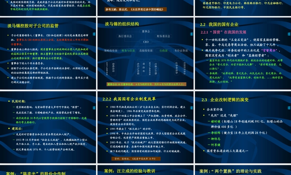 专题2 企业改制与上市