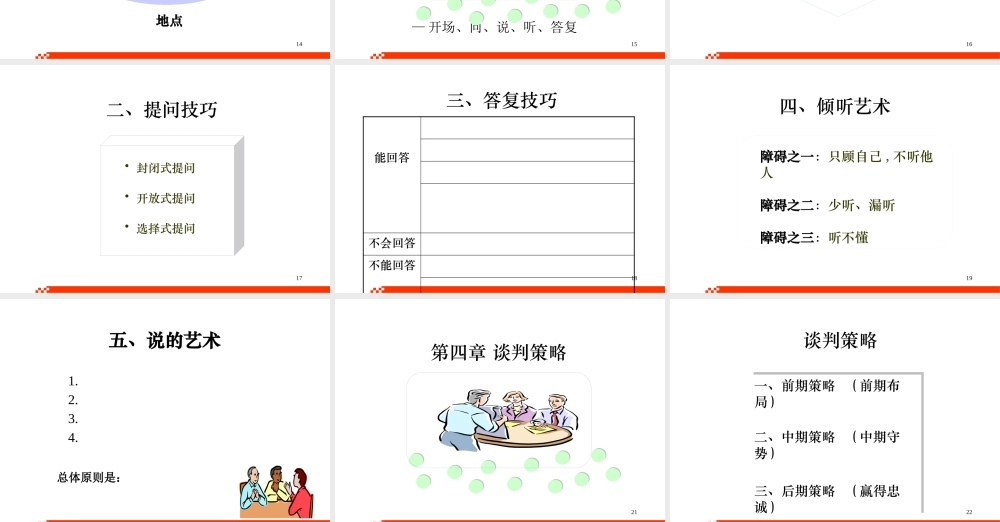 《商务谈判策略与技术》课件下载-内部客户服务