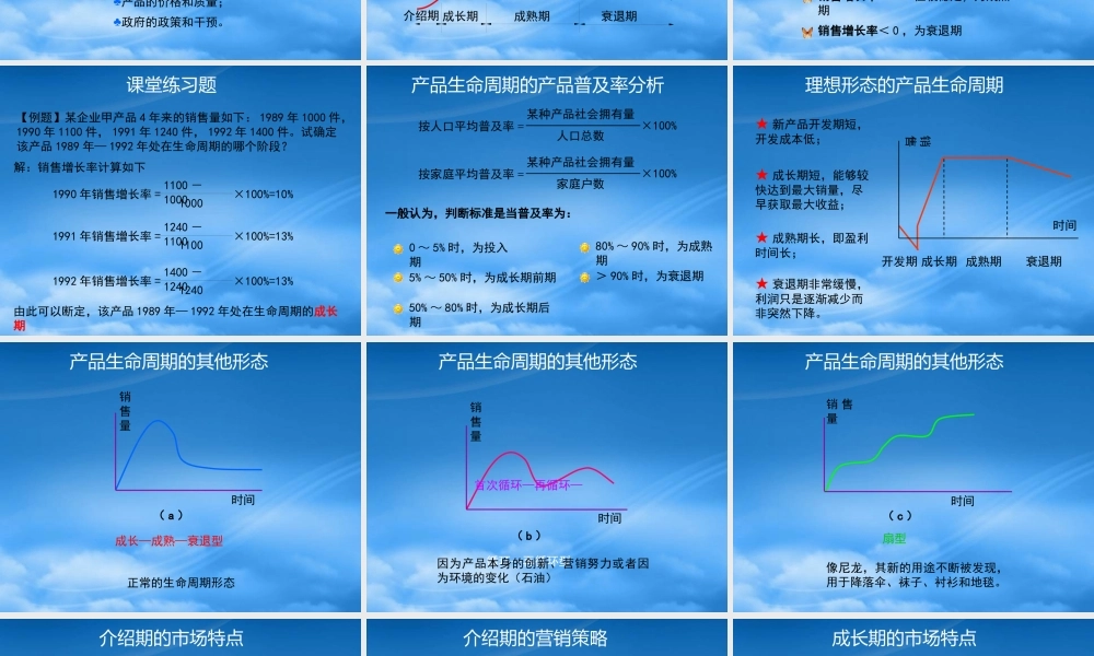 专题3产品策略和定价策略