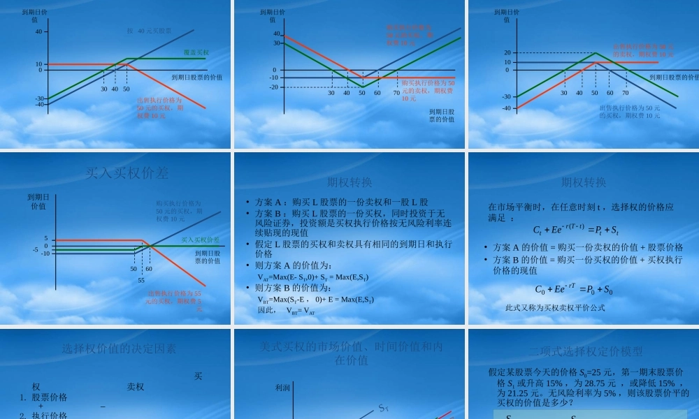 专题5选择权(ppt 58)