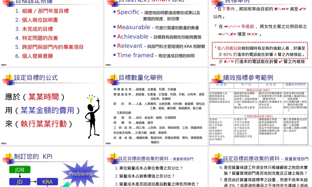 《上海贝尔绩效目标设定》45页