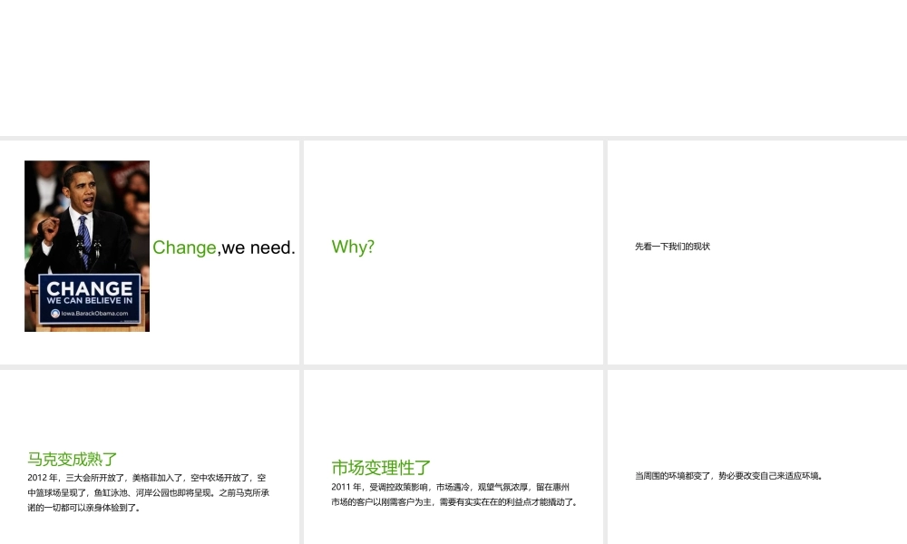XXXX年马克住区楼盘推广策略及时沟通广告