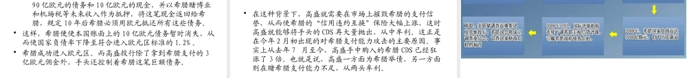 专题二：次贷危机及欧债危机